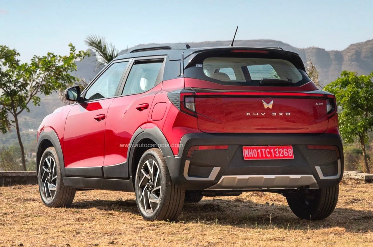 At the back, the sharply cut tail gate and a purposeful looking bumper give it a strong look. 